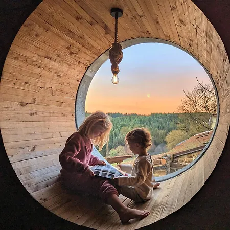 Ferienhaus L'oeil Des Bois - Familial - Vue Panoramique